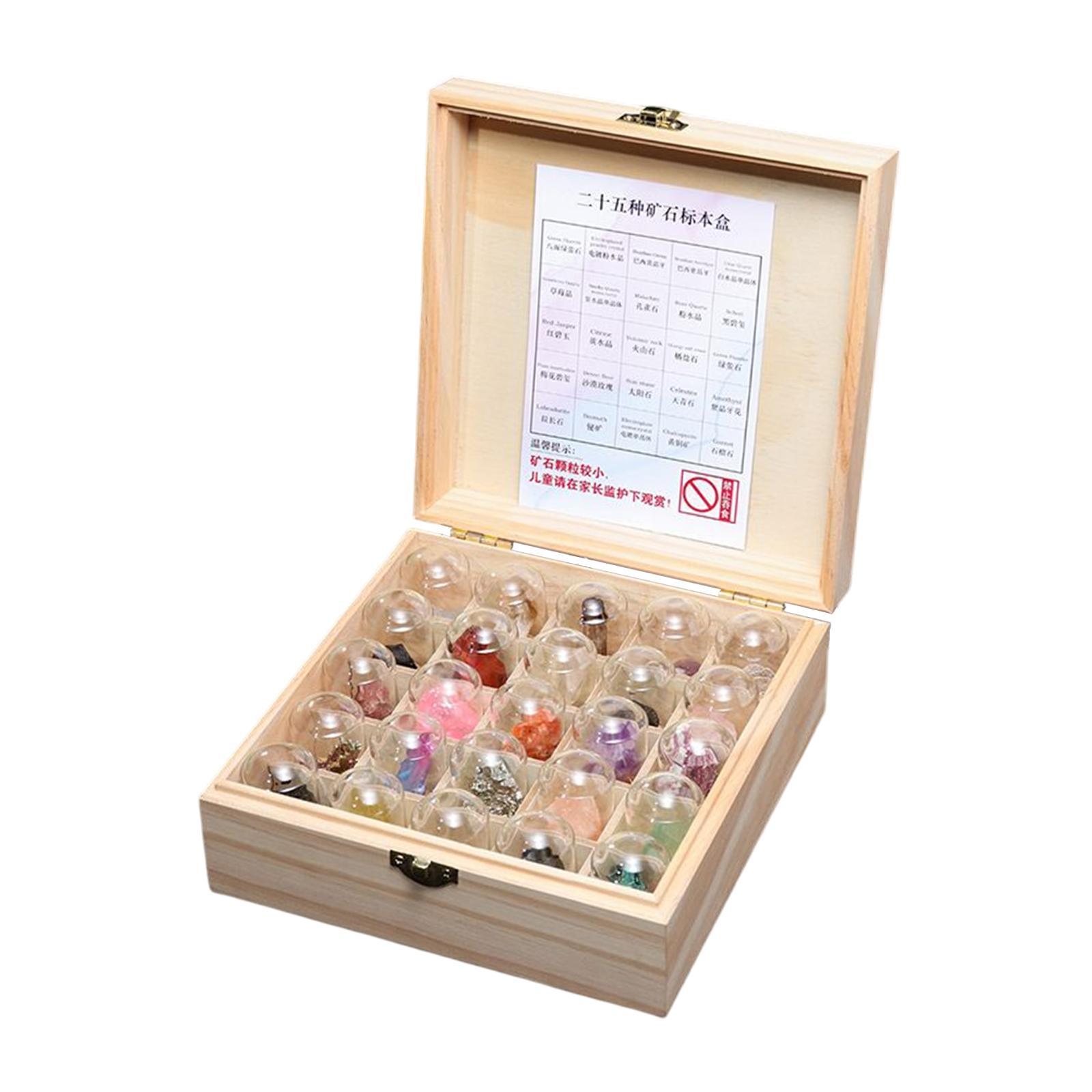 Novelty Rock and Mineral Collection for Adults Boys Birthday Gift