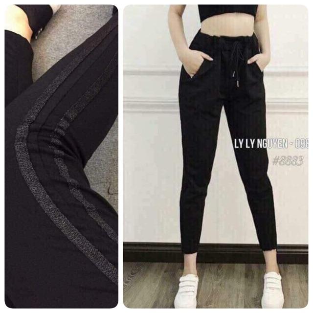 QUẦN BAGGY SỌC NHIỀU LOẠI THỜI TRANG BANAMO FASHION 80-81