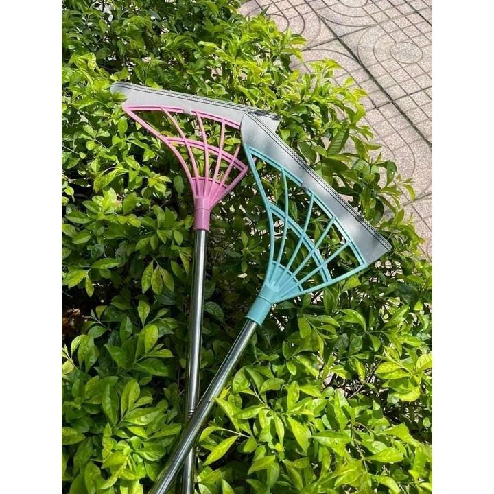 Chổi quét nhà nhựa mềm Silicon đa năng tiện lợi - Màu Xám