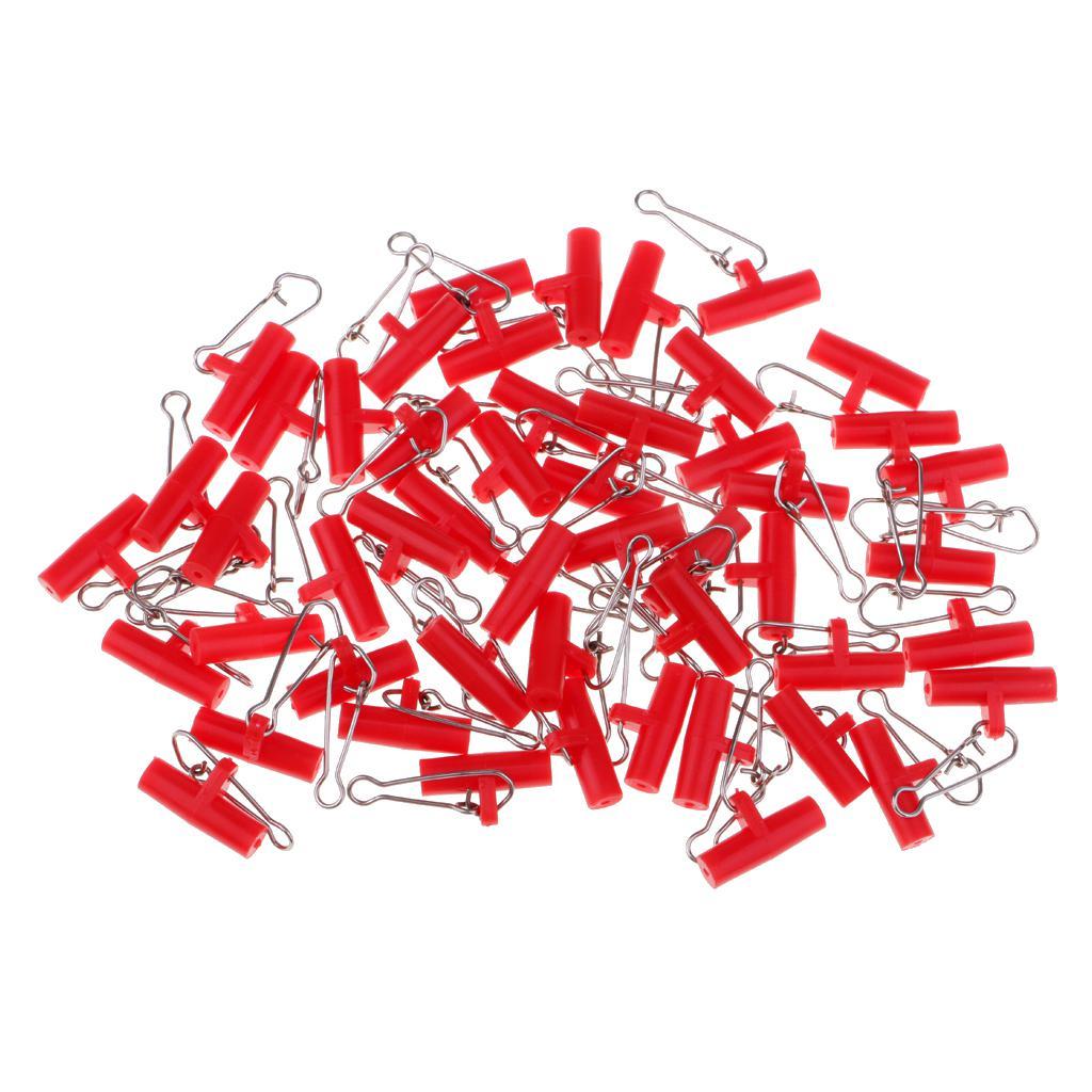 50 Pieces Sinker Slides with Nice Snaps
