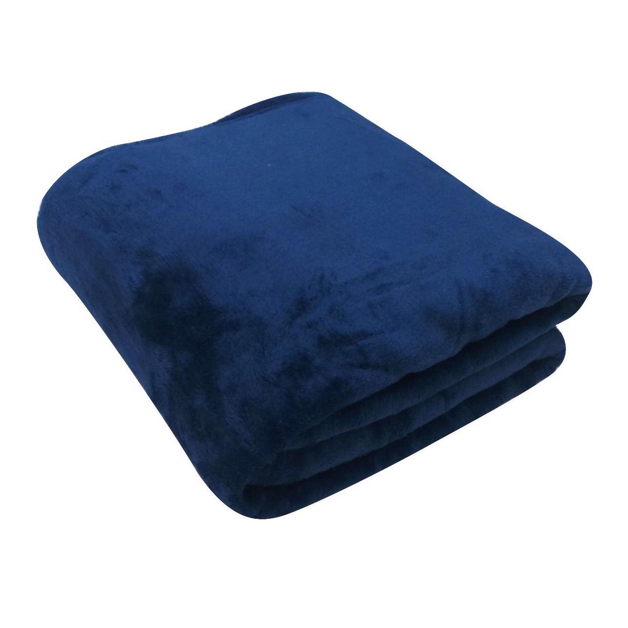 Mền tuyết NIN - Dark Bule (2 size) 1m3x2m, 1m6x2m 100% Microfiber, chăn hè cao cấp mát lạnh, chăn lông tuyết nhung kiểu dáng Hàn Quốc