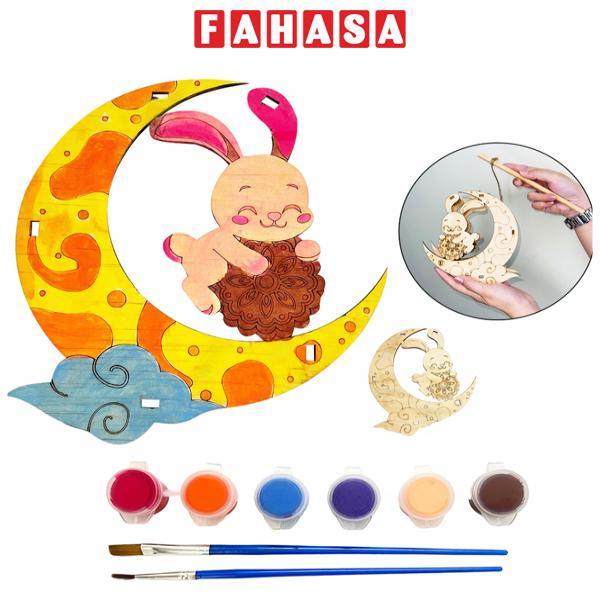 Lồng Đèn Sáng Tạo - Thỏ Con Bên Trăng - Giftbrand GB08