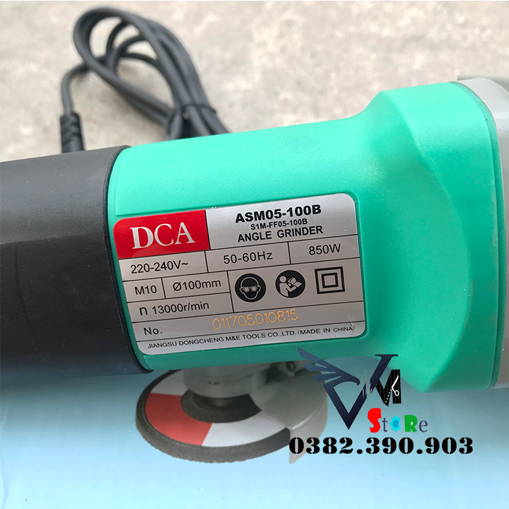 Máy mài góc 850W DCA ASM05-100B - máy mài DCA ASM05-100