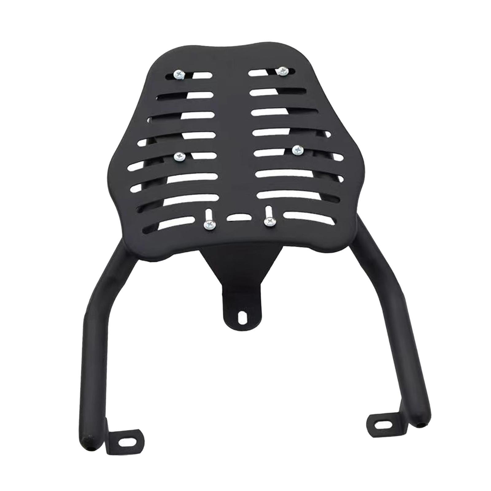 Rear Luggage Rack Carrier Iron Accessory Motorcycle Holder Seat Luggage Rack