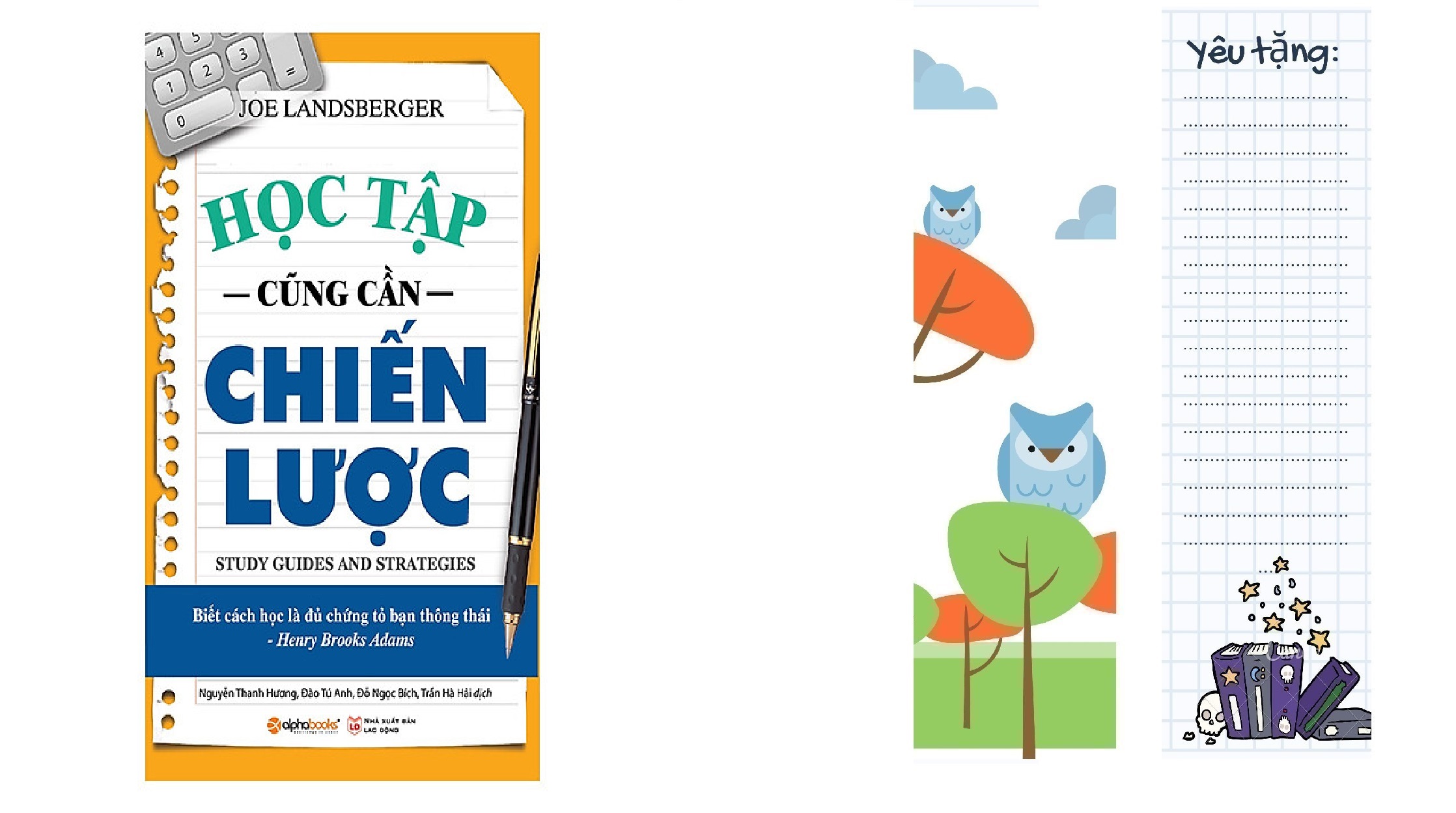 Học Tập Cũng Cần Chiến Lược Tặng BookMark Romantic