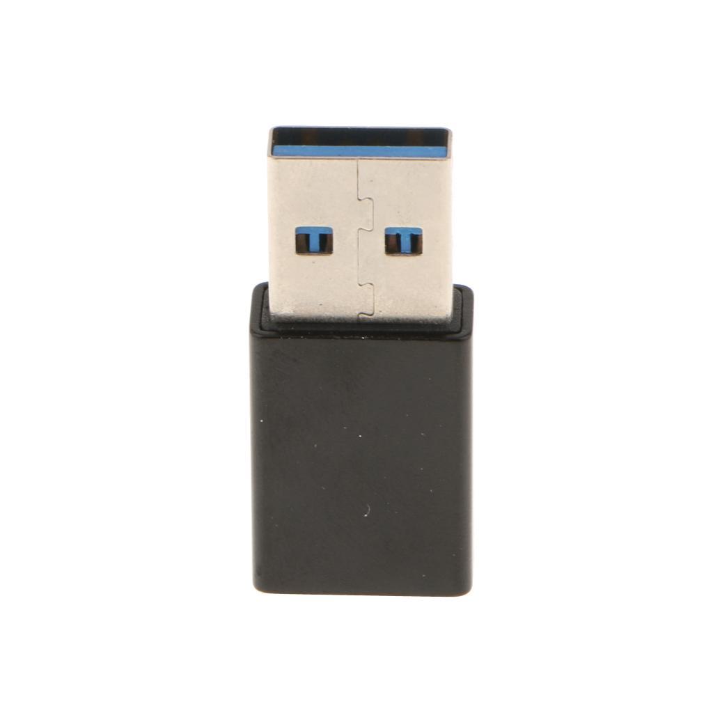 2x USB Type C Socket To Type A USB 3.0 Converter Connection Adapter