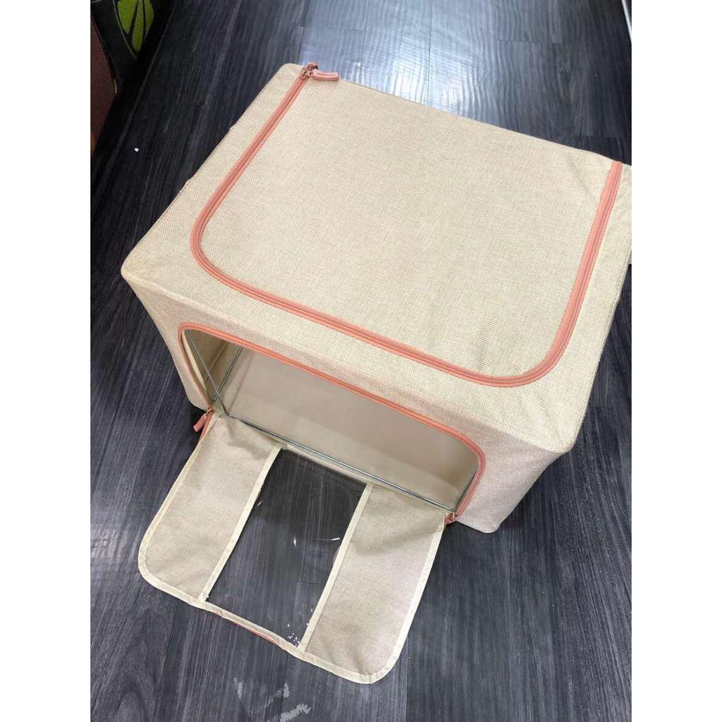Combo 2 thùng vải canvas theo phong cách Bắc Âu size max