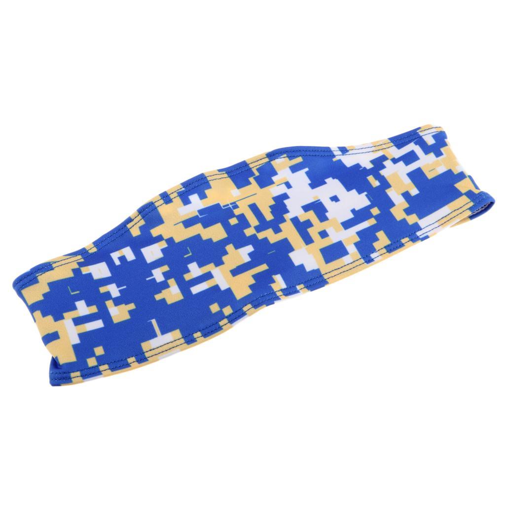 2-3 of pack Men Women Gym Sweatband Headband Stretch Hair Band Digital