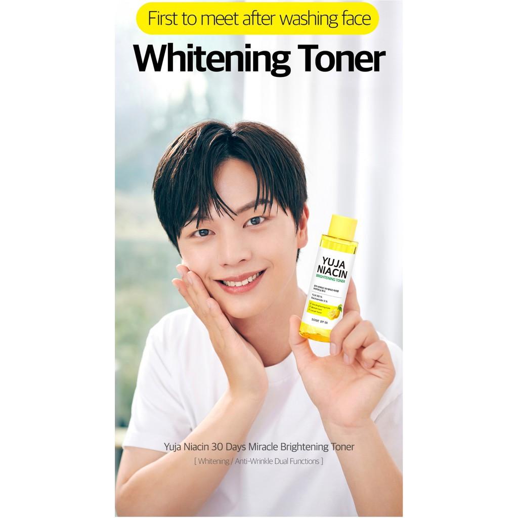 Nước Hoa Hồng Dưỡng Ẩm, Sáng da Some By Mi Yuja Niacin 30 Days Micracle Brightening Toner 150ml