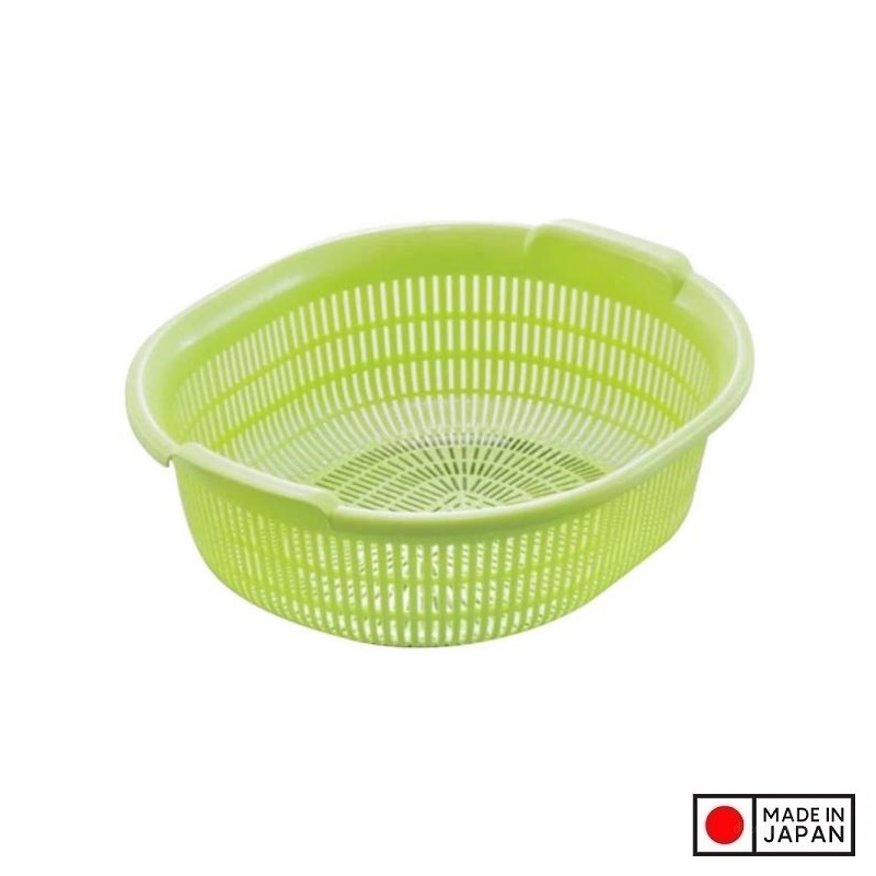 Rổ nhựa Oval Sanada Seiko 5.3L cao cấp tiện dụng - Hàng nội địa Nhật Bản.