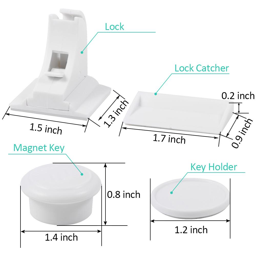 Từ Khóa Trẻ Em Trẻ Em Bảo Vệ An Toàn Cho Bé Ngăn Kéo Khóa Chốt Cửa Tủ Khóa Limiter Trẻ Em Ổ Khóa Bảo Vệ