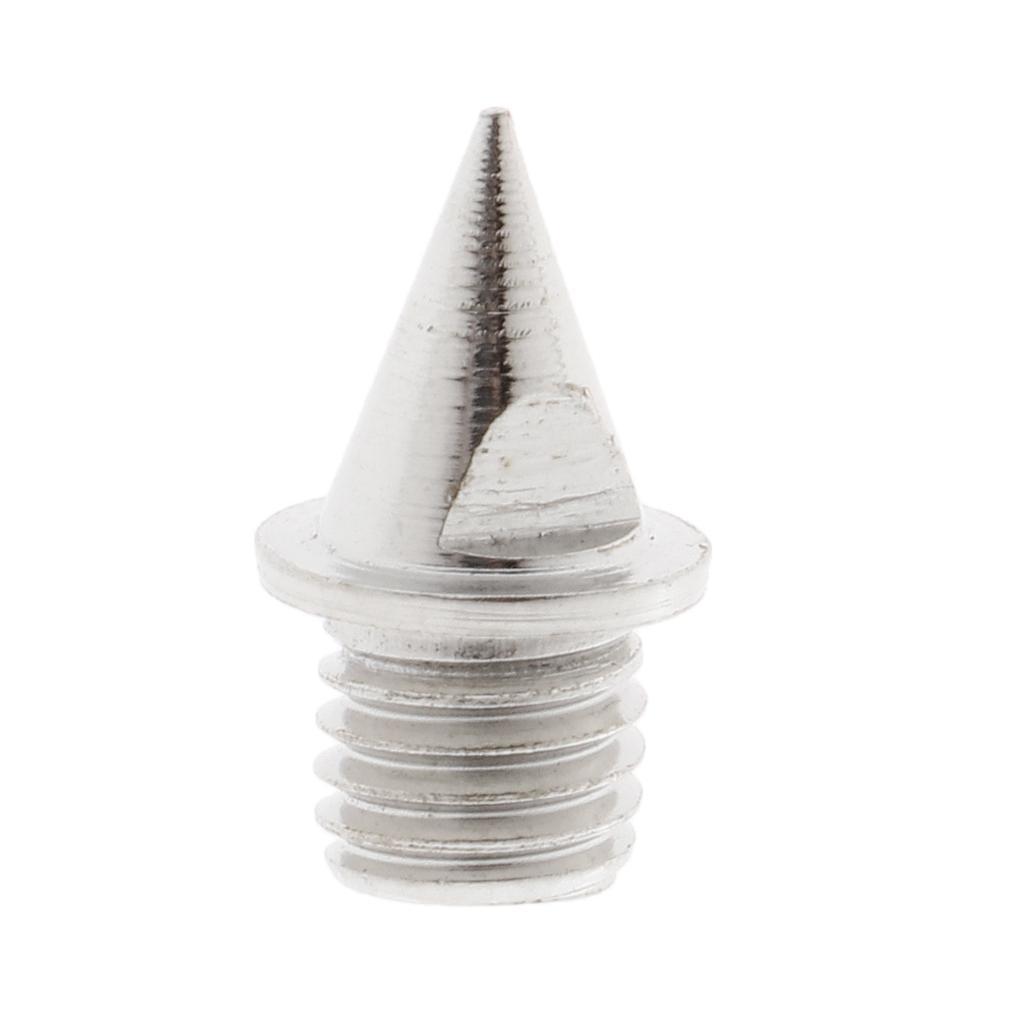 10pcs Carbon Steel Track and Field Pyramid Spikes Replacement with Plastic Spike Removing Wrench