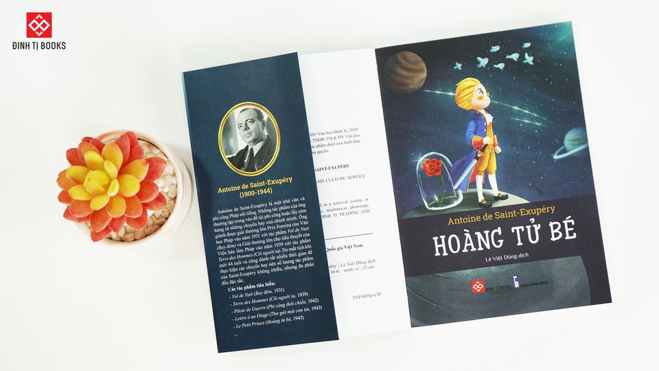 Sách - Hoàng Tử Bé ( NPH Đinh Tị Book)