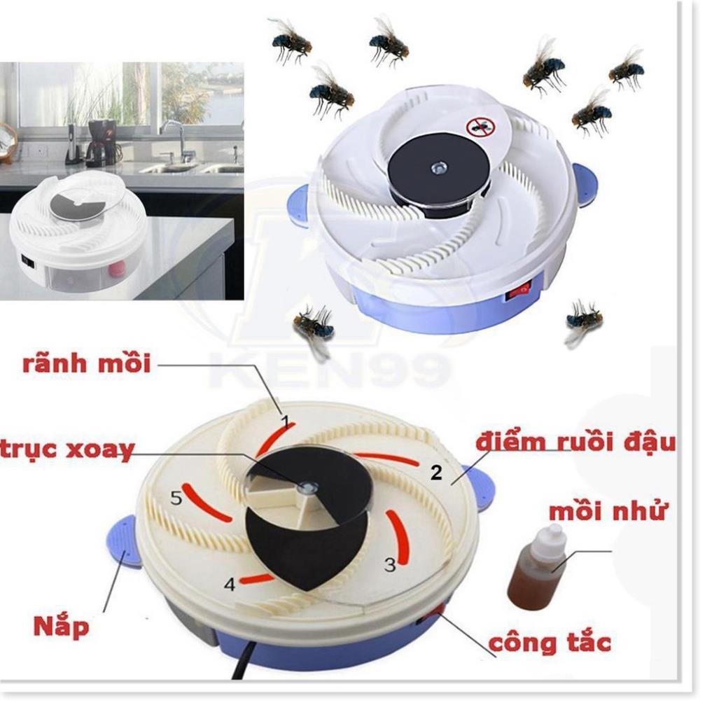 Máy bắt ruồi thông minh tự động -hiệu quả cao-không chất độc hại