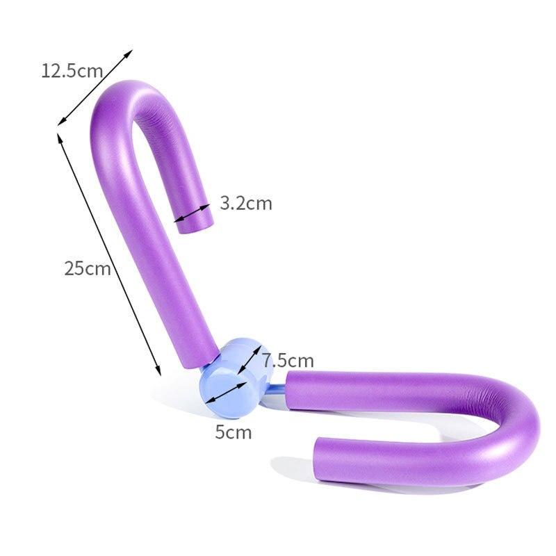 PVC Leg Thigh Exerciser Gym Sports Foam Steel Spring Muscle Arm Chest Waist Exerciser Workout Machine Gym Home Fitness Equipment
