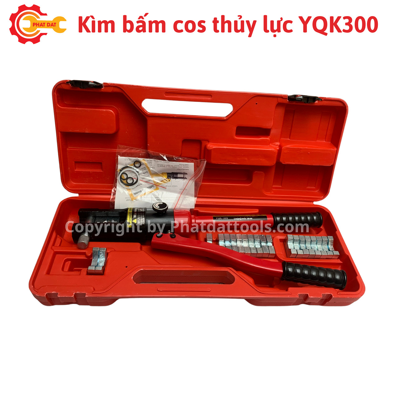 Kìm bấm cốt thủy lực PADA YQK300