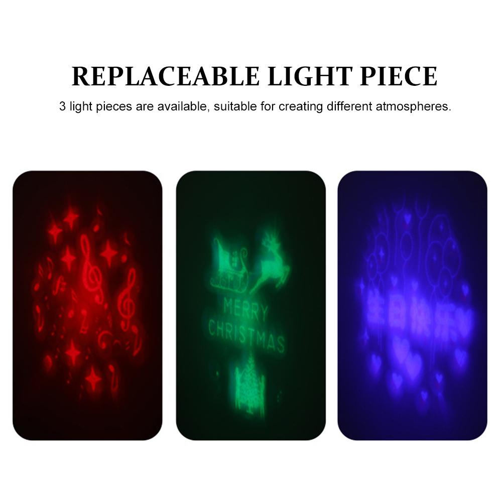 Projection Humidifier with Color Lamp USB Rechargeable Vehicle Humidifier with Night Light White