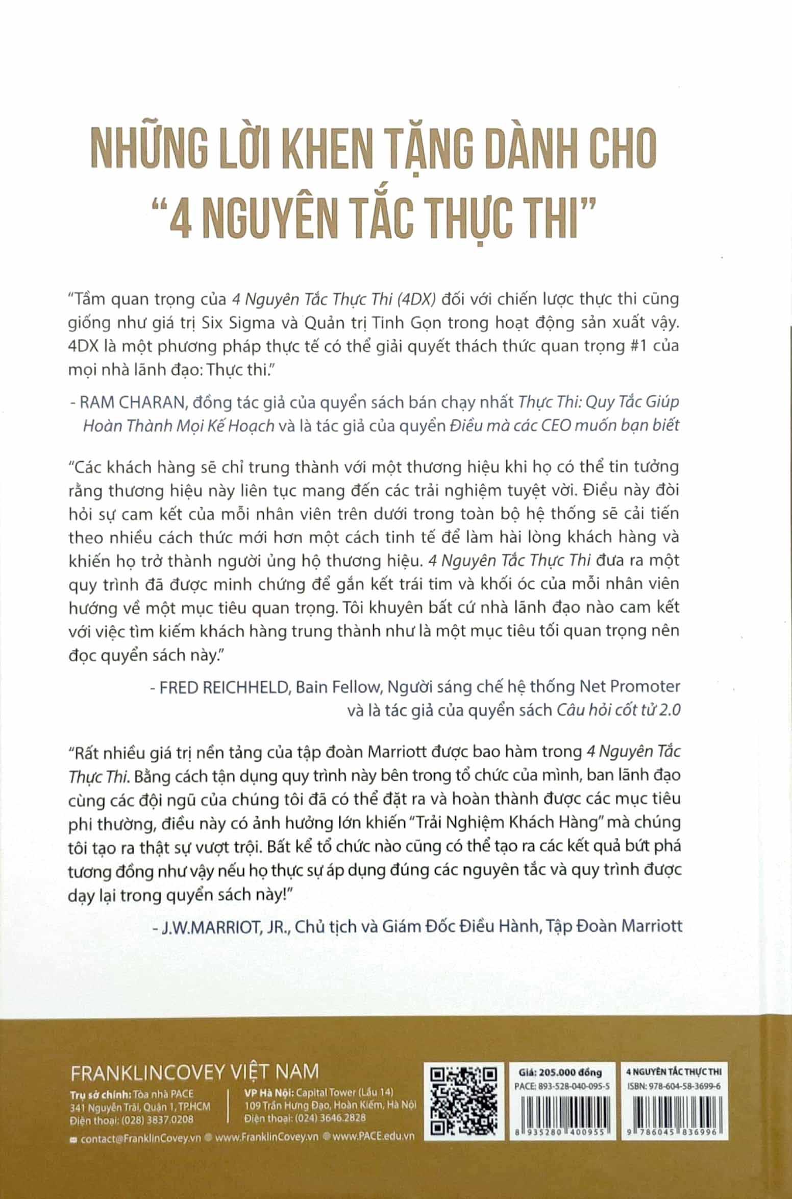 4 Nguyên Tắc Thực Thi - Giới Thiệu Công Nghệ Triển Khai Chiến Lược Từ Franklin Covey - Bìa Cứng
