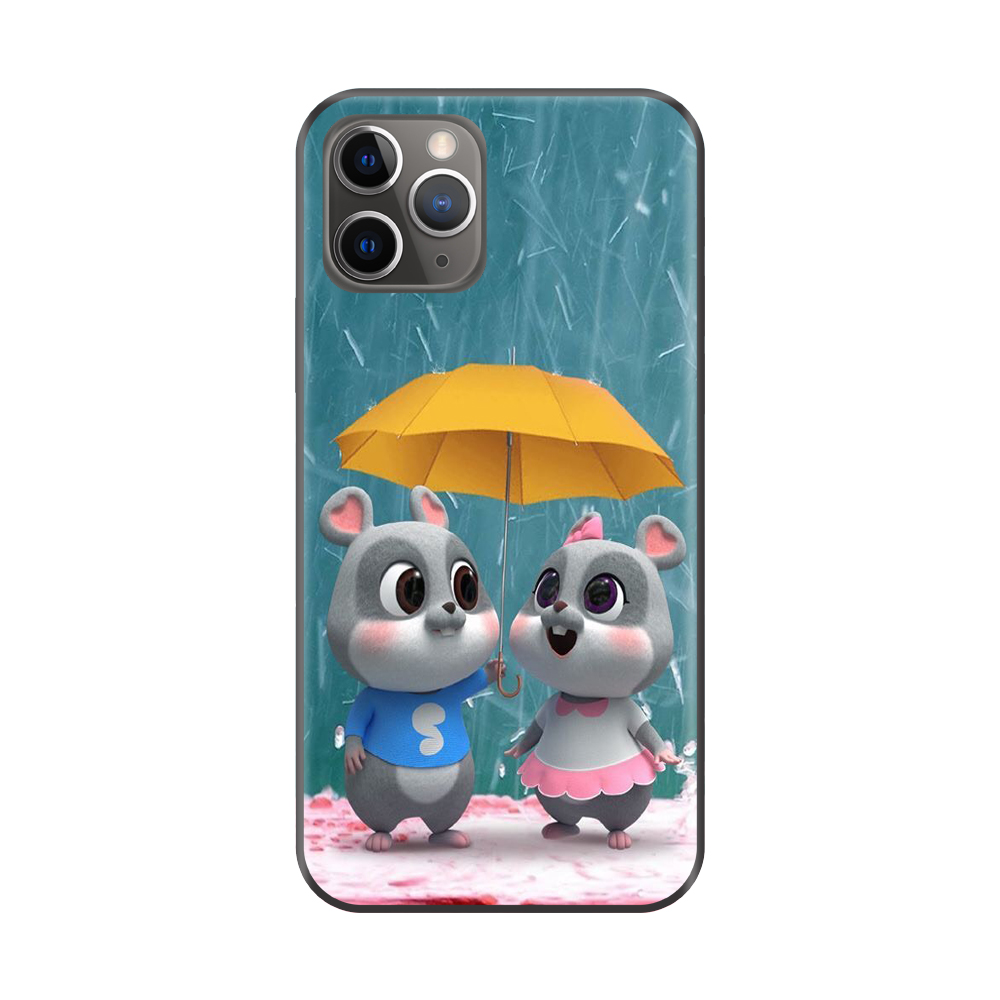 Ốp lưng TPU viền dẻo cho điện thoại IPHONE 11 PRO Hình Chuột Tết 2020 Mẫu 14