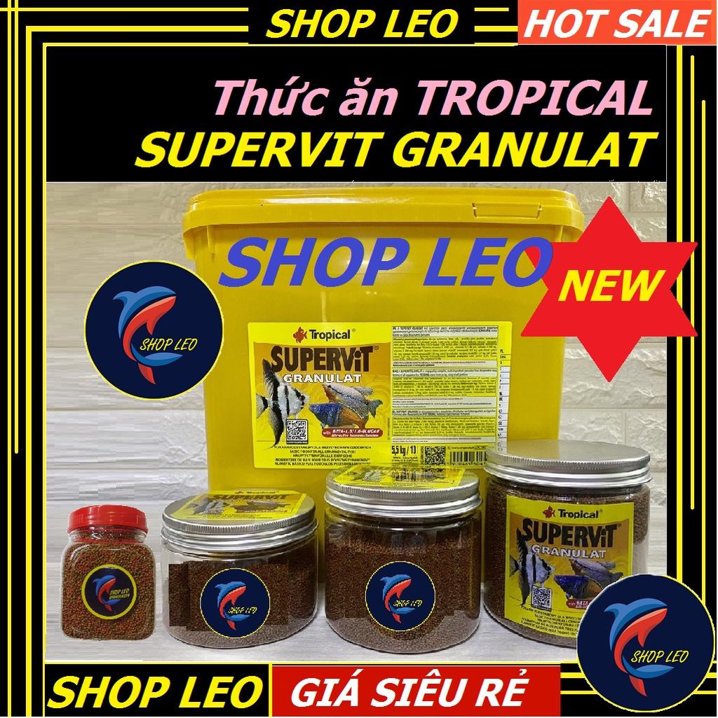 Thức ăn Tropical SUPERVIT GRANULAT - Cám tropical dạng tổng hợp -cho các dòng cá thủy sinh-shopleo