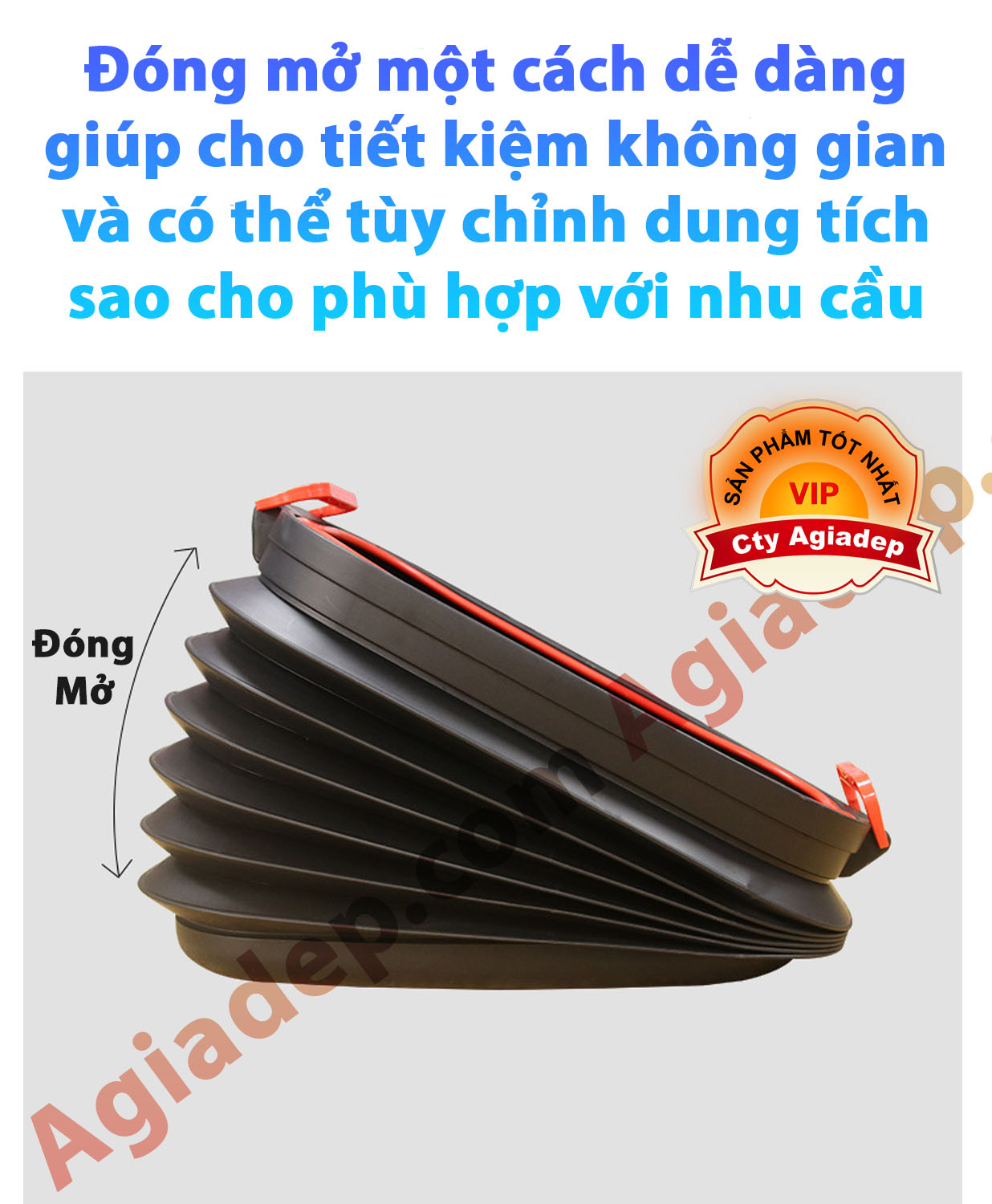 Thùng đựng đồ xịn trên oto, xe hơi CarTech - Giá gấp gọn để đồ trong ô tô car - 37L 50x35x32cm