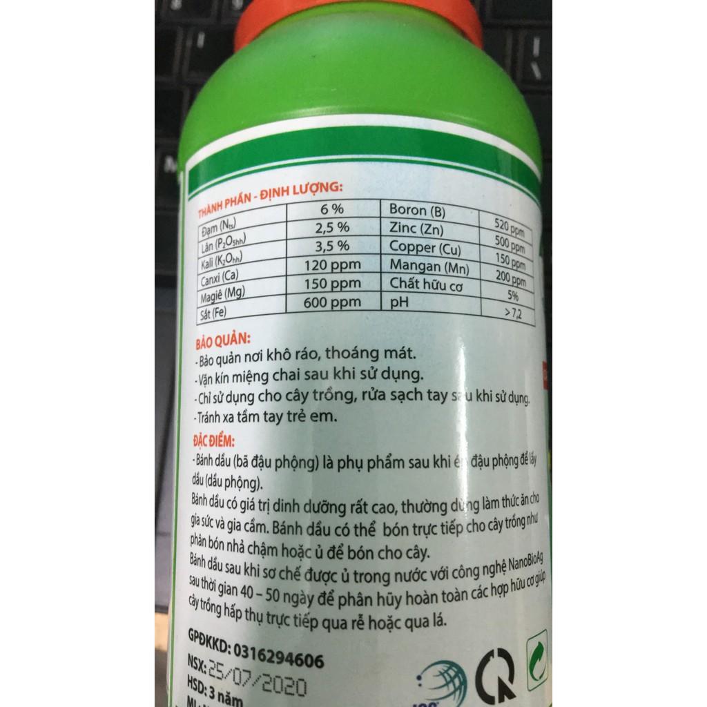 Chế phẩm bánh dầu đậm đặc chăm sóc cây trồng MULTI PEANUT lọ 500ml
