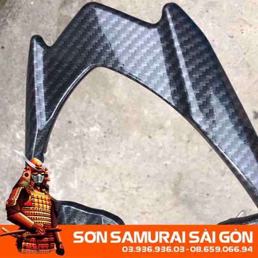 Sơn SAMURAI KUROBUSHI WFP035 CACBON BẠC chính hãng - Sơn phun xe máy SAMURAI SÀI GÒN