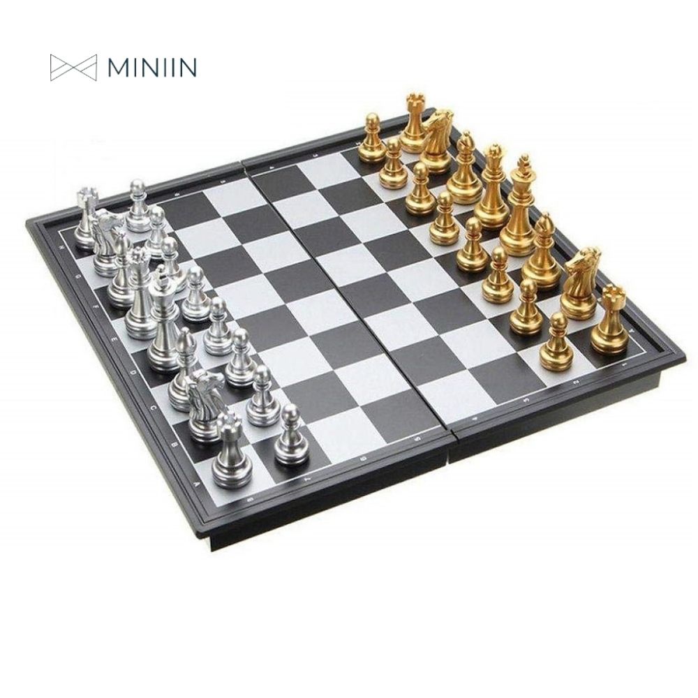 Bộ Cờ Vua Nam Châm Cao Cấp Chính Hãng- Kích Thích Phát Triển Trí Não, Thể Thao Trí Tuệ,  3 Kích thước - MINIIN