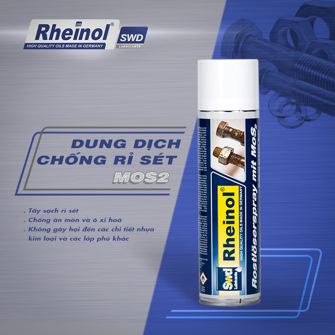 Dung dịch chống gỉ sét MoS2 