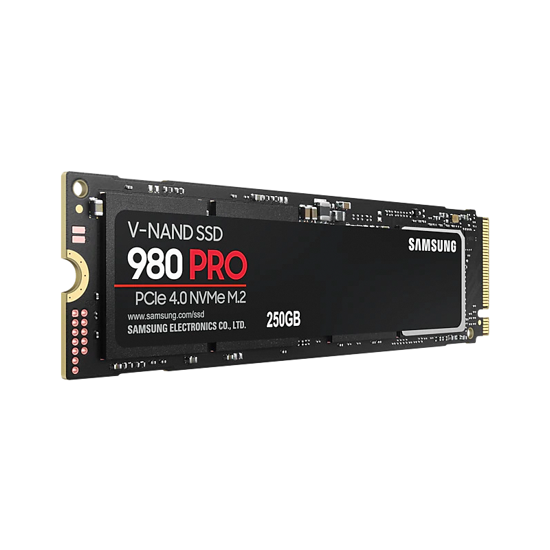 Ổ cứng SSD Samsung 980 Pro PCIe Gen 4.0 x4 NVMe V-NAND M.2 2280 tốc độ tối đa 7000MB/s dung lượng 500GB | 1TB | 2TB chính hãng