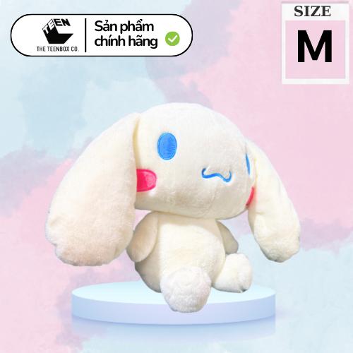 Gấu Bông Thỏ  Cinnamoroll size M Cho Bé Cao Cấp, Thú bông thỏ cho bé, Gấu Bông lớn, Gấu bông Cao Cấp Mềm Mịn Size 30cm, Quà tặng đáng yêu - Sản phẩm chính hãng, Phân phối bởi Teenbox