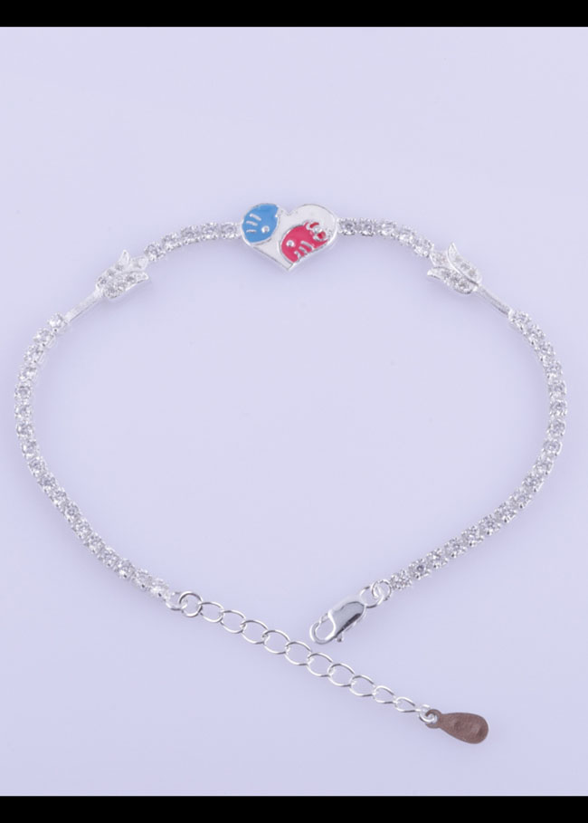 Lắc tay bạc nữ S925 Italia Bạc Xinh LTX16