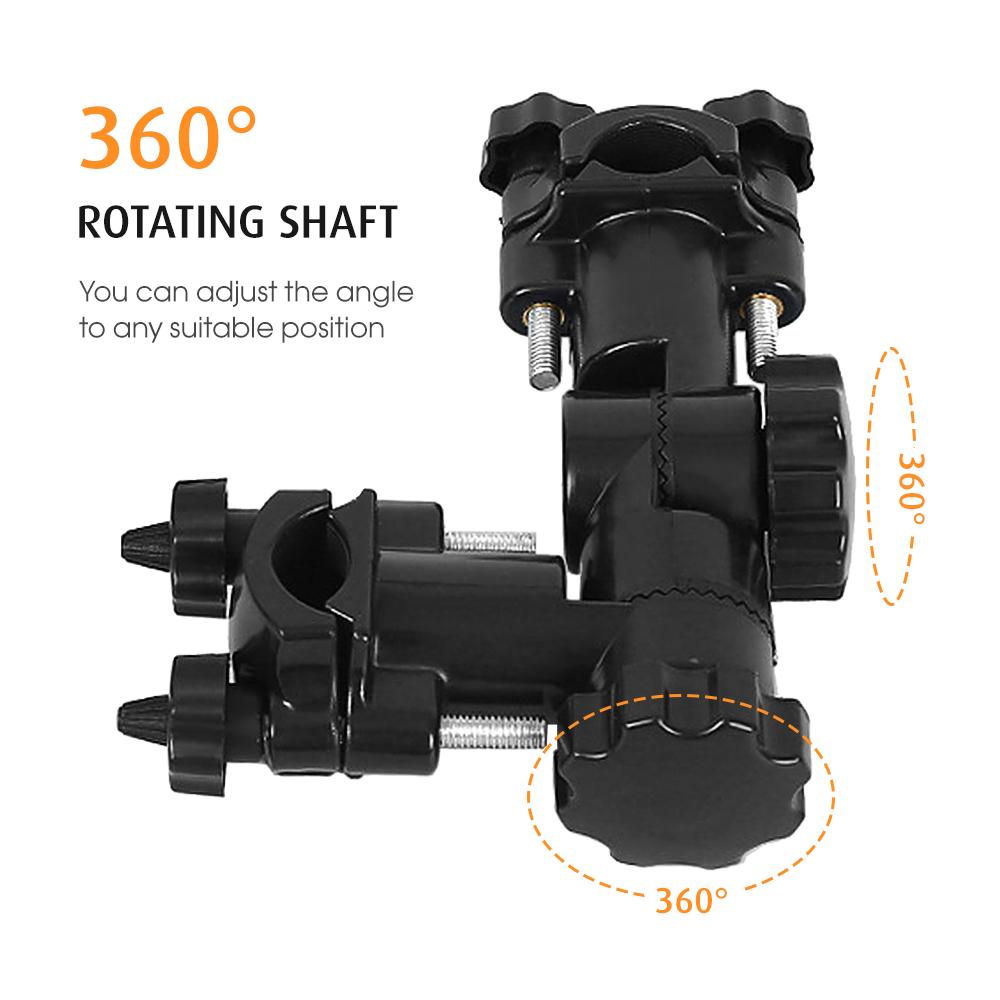 360 Degree Adjustable Fishing Rod Holder Fishing Chair Mount Umbrella Stand Rack Rotating Fishing Seat Holder