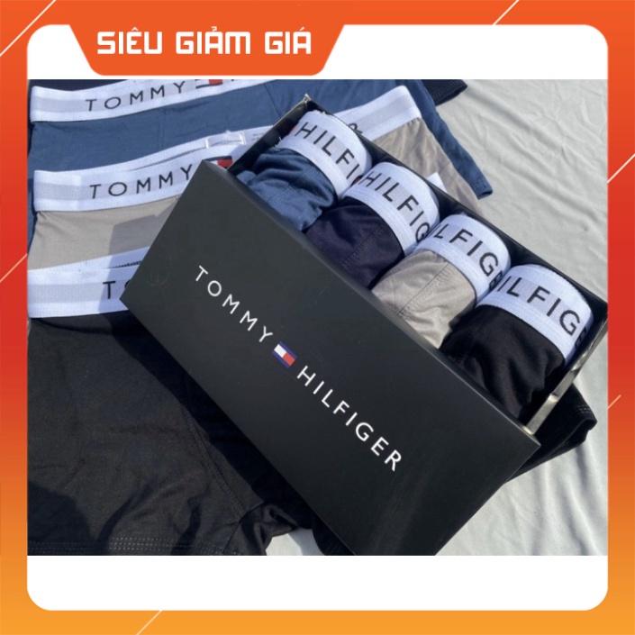 Combo 4 Quần Sịp Đùi Nam Dáng Trunks Thun Lạnh Thoáng Khí Kiểu Dáng Quần Boxer Cotton Co Giãn 4 Chiều Cao Cấp H2T2