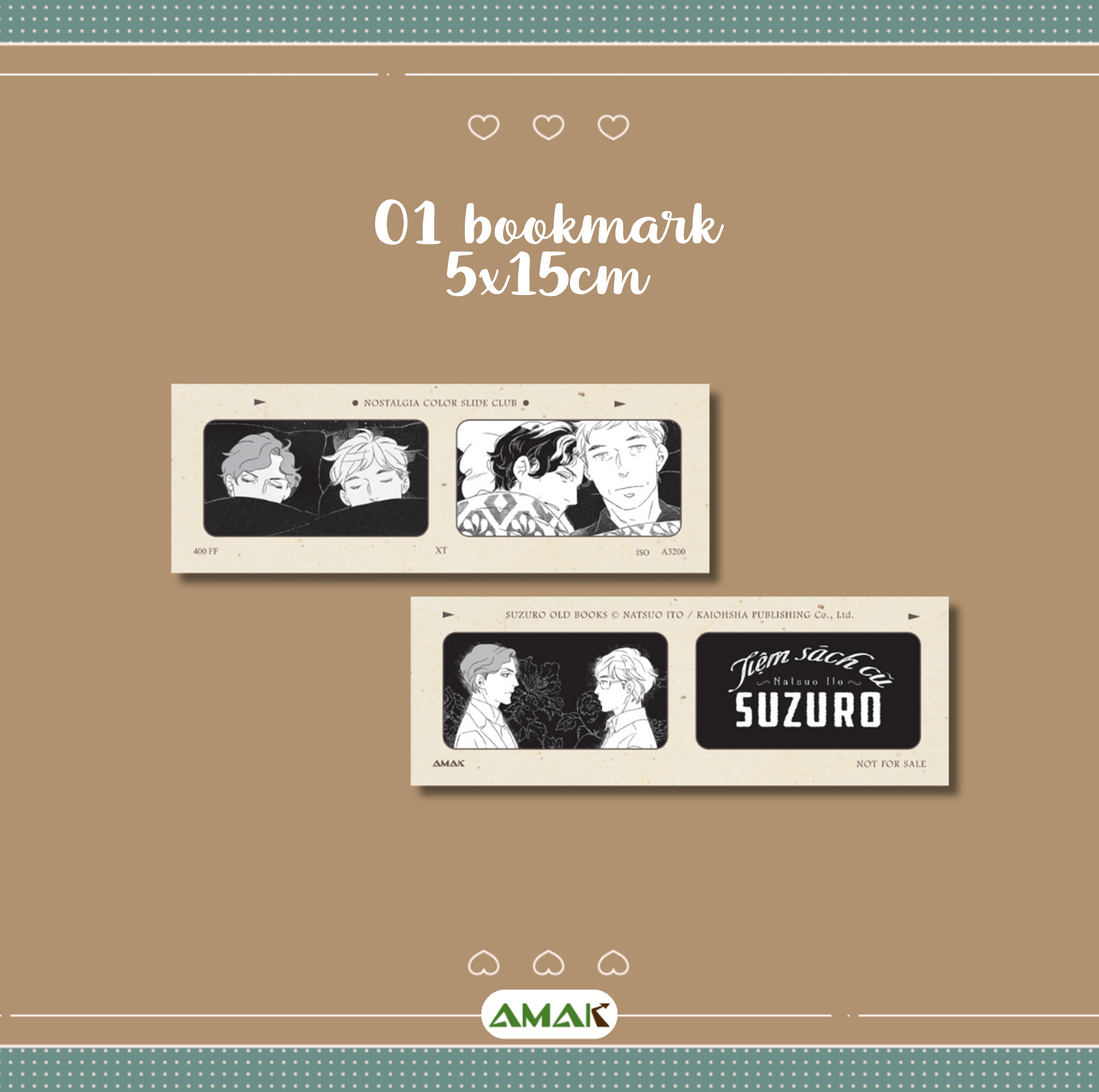 [Manga] [BL] Tiệm Sách Cũ Suzuro (Suzuro Old Books) - Amakbooks