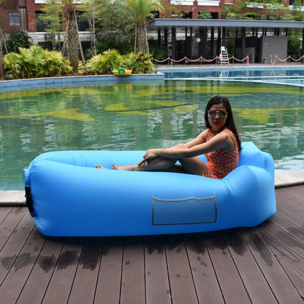 Ghế sofa bơm hơi không khí có thể gấp gọn tiện dụng