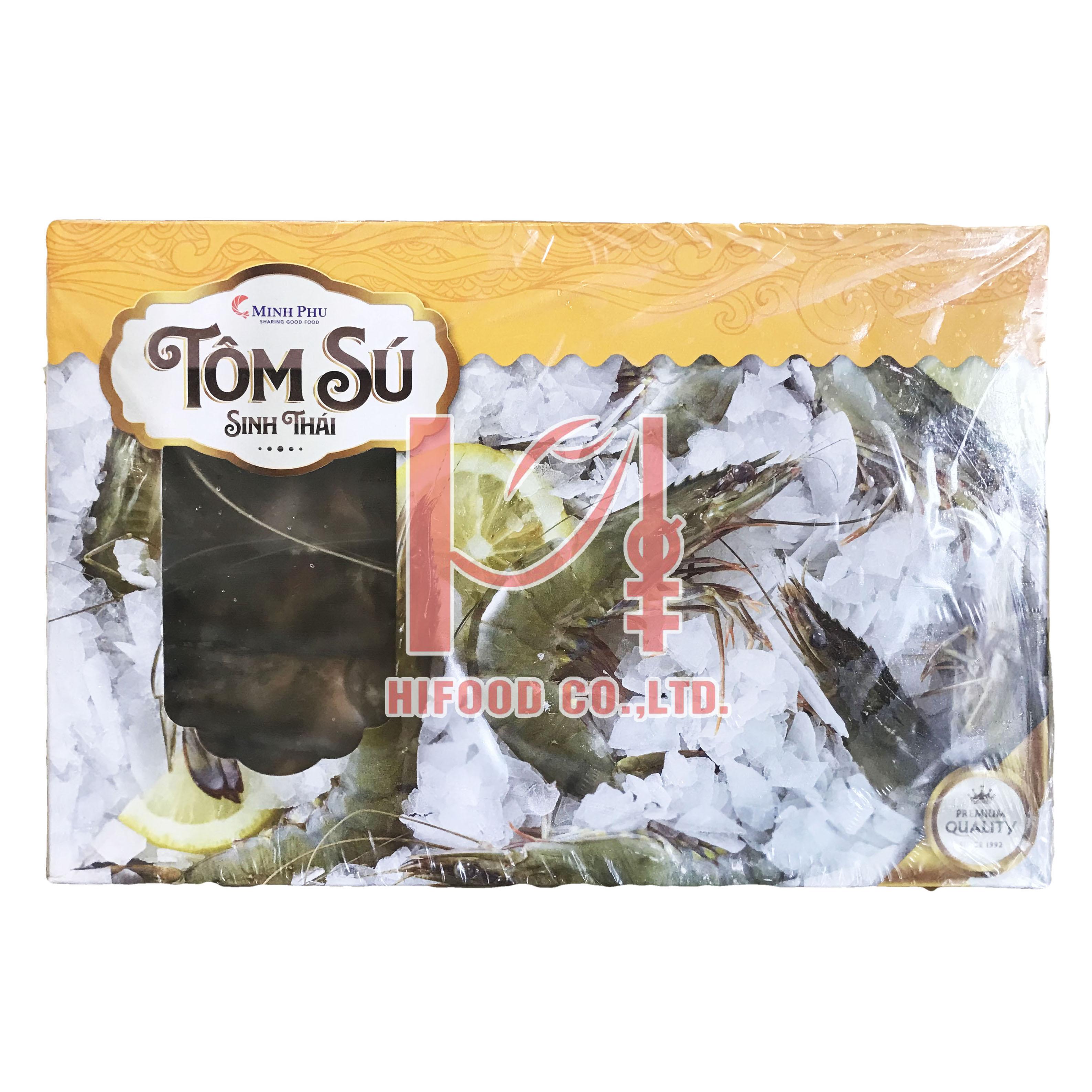 Tôm sú sinh thái Minh Phú size lớn hộp 1kg