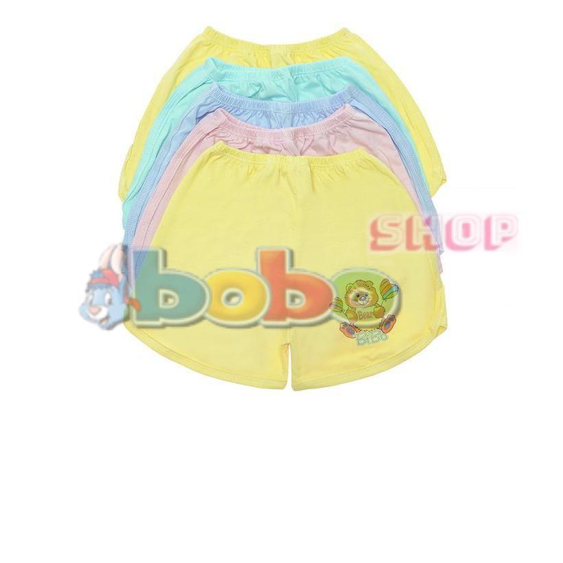 Set 5 Quần Thể Thao Màu Cho Be 3-16Kg
