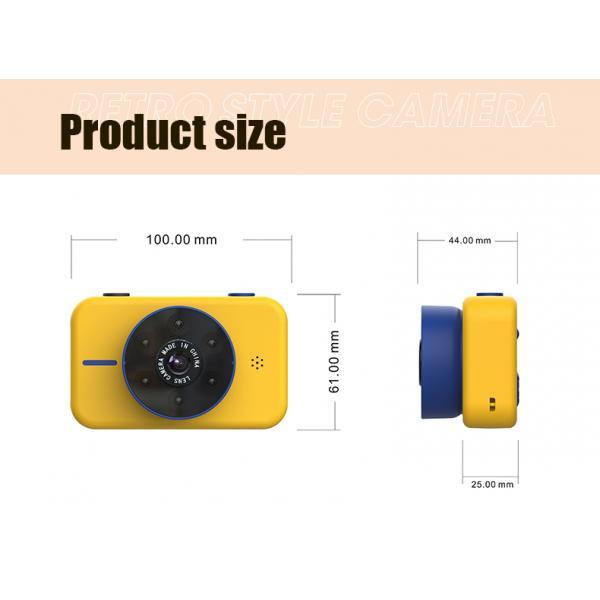 Mini Digital Children's Camera 4K HD Front Rear Dual Camera 50.0MP Kids Funny Selfie Camera Boys Girls Christmas Birthday Gifts