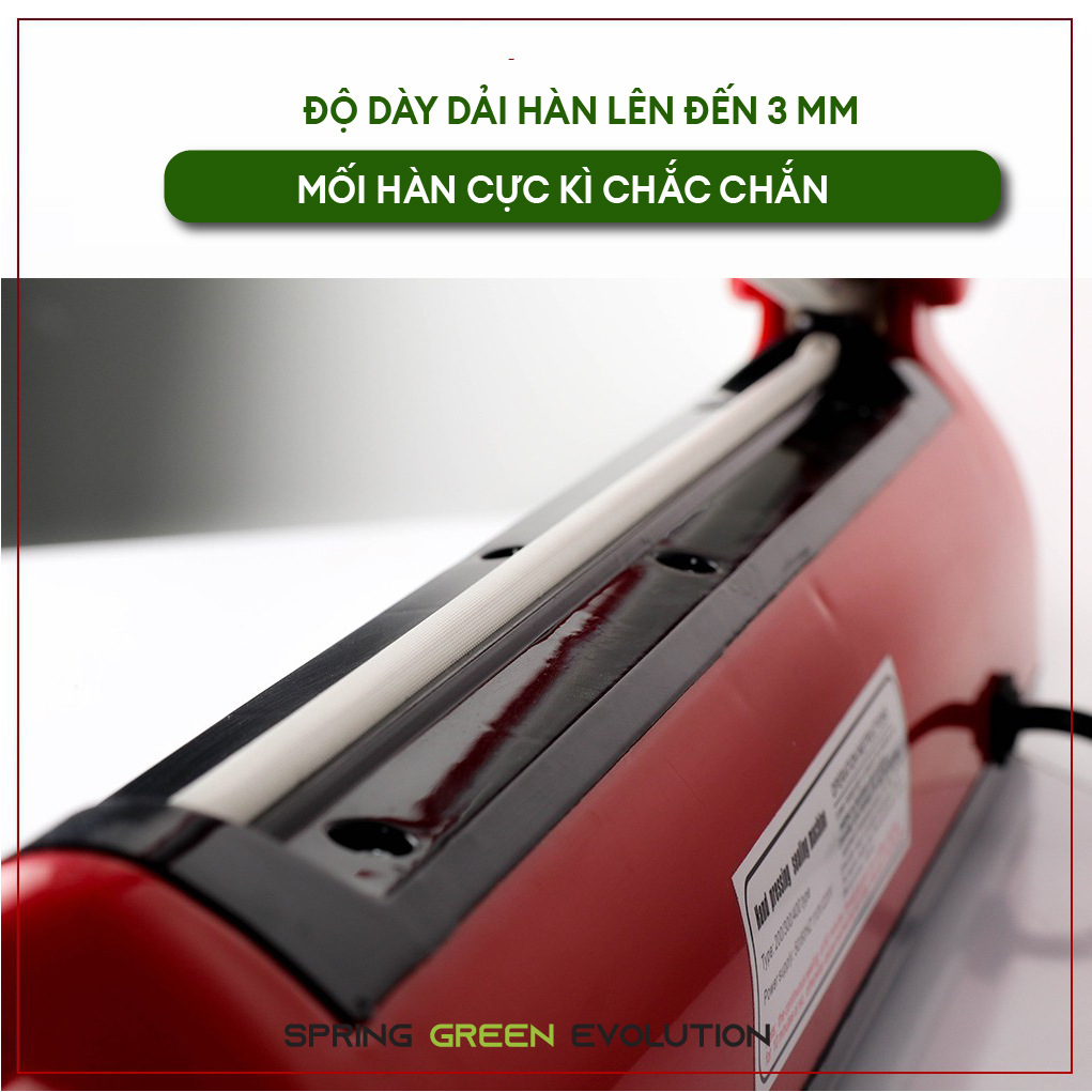 Máy hàn miệng túi đa năng HS30. Dùng để hàn miệng được mọi loại túi. Tốc độ cao, dùng liên tục 24/7. Hàng chính hãng SGE Thailand nhập khẩu