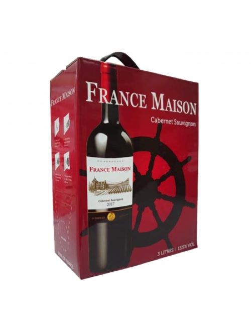 Rượu vang Bình Pháp France Maison  Cabernet Sauvignon 3 lít