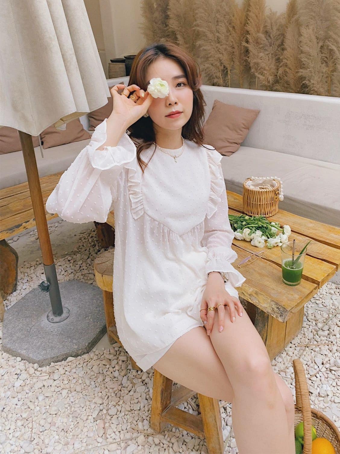 Áo trắng baby Tusca blouse Gem Clothing SP060434