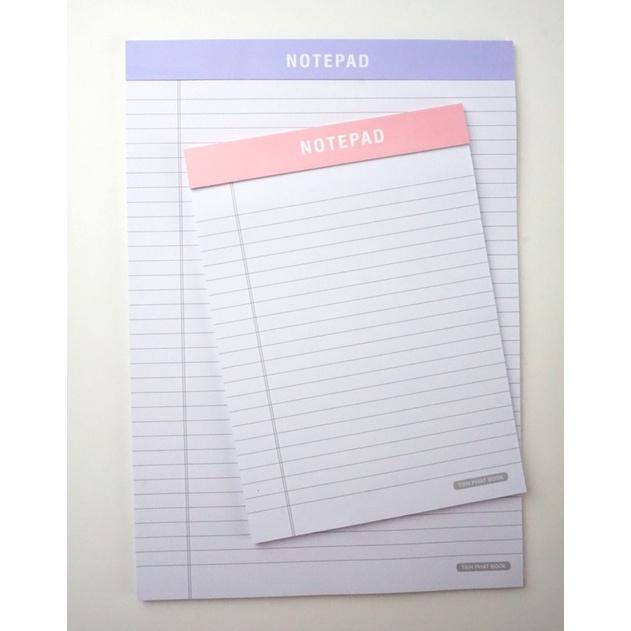 NOTEPAD A5/A4 (100 trang) đường xé răng cưa mịn - TienPhatBook