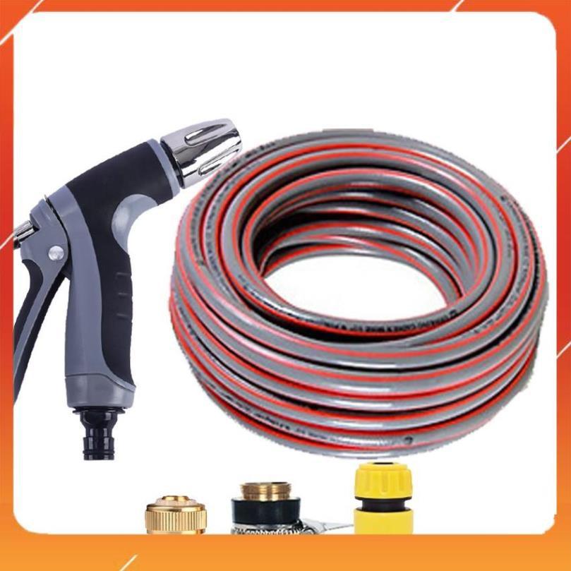 Bộ dây và vòi xịt rửa xe tưới cây tăng áp 7-10M 206817