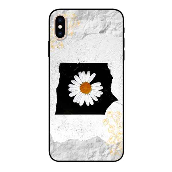 Ốp Lưng in cho iPhone X/ Xs Mẫu Cúc Họa Mi 4 - Hàng Chính Hãng
