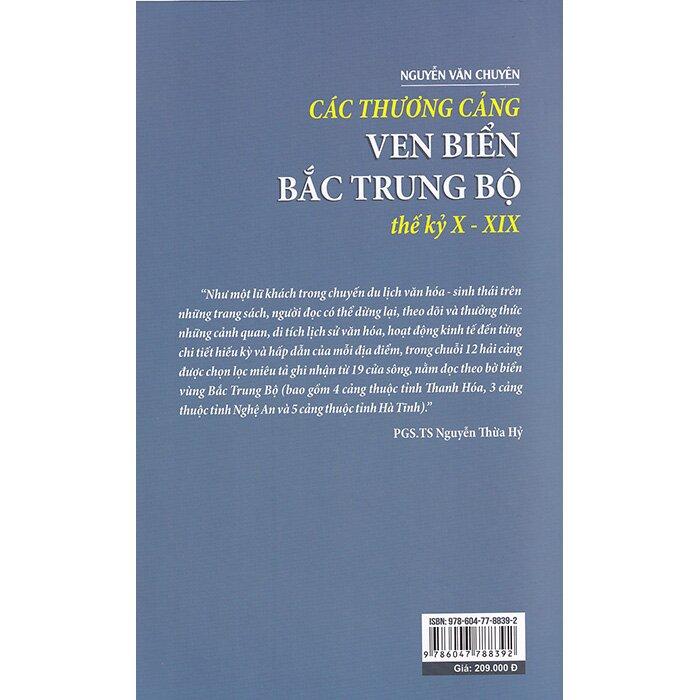 Các Thương Cảng Ven Biển Bắc Trung Bộ Thế Kỷ X - XIX