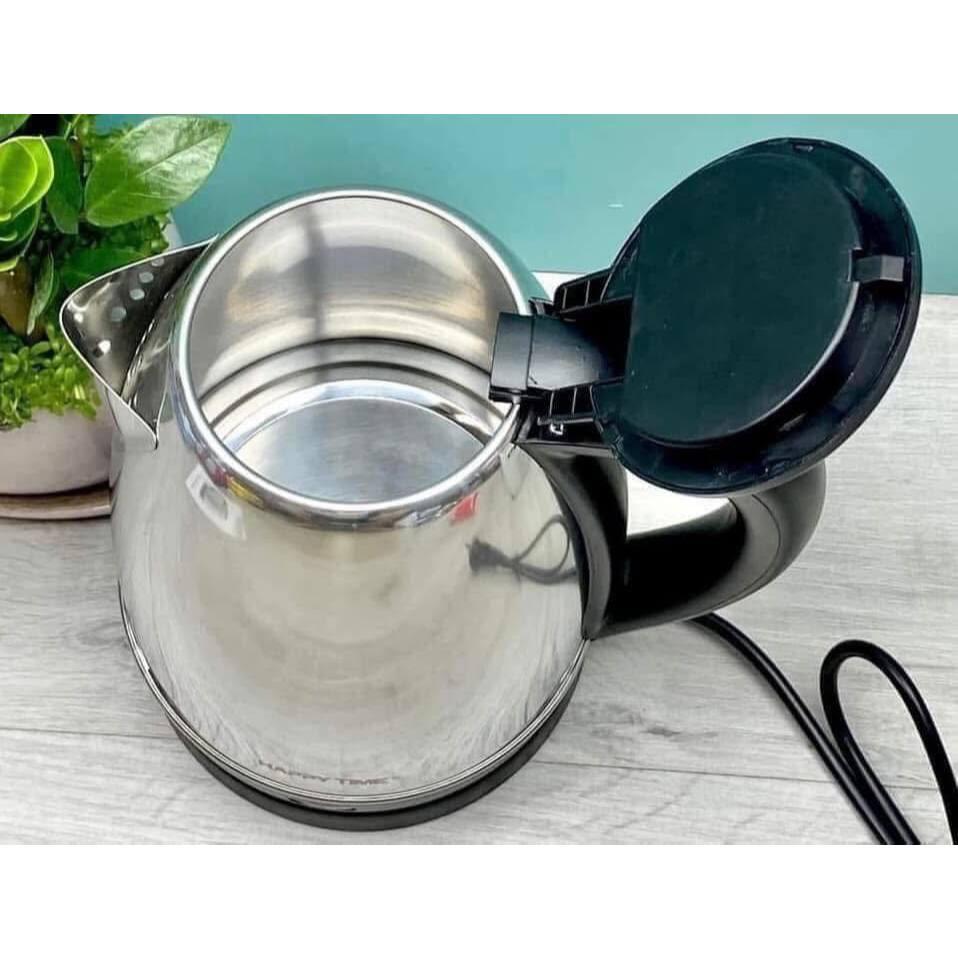 Ấm siêu tốc Inox Happy time siêu tiện lợi, Bình siêu tốc inox dung tích 1,8L
