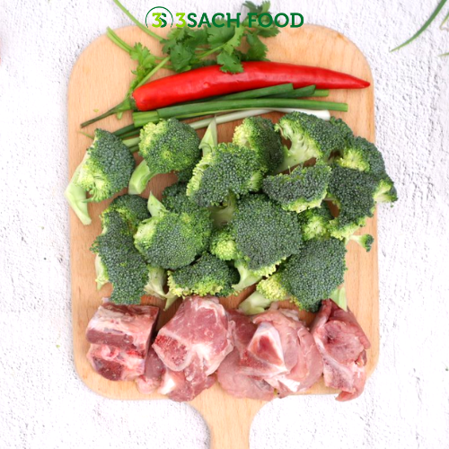 Canh Bông Cải Nấu Xương Heo