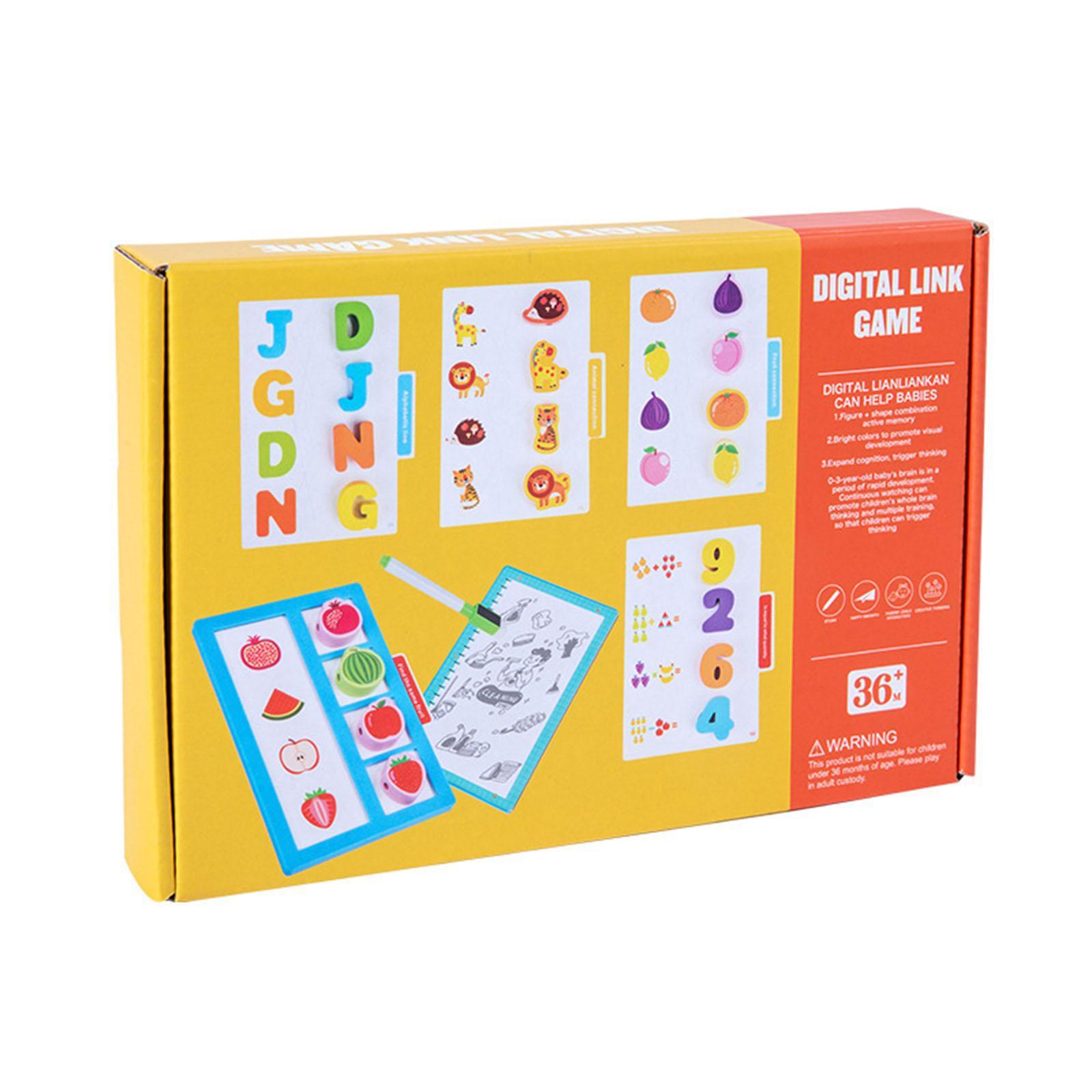 Memory Game with Blocks Wooden Matching Game for Game
