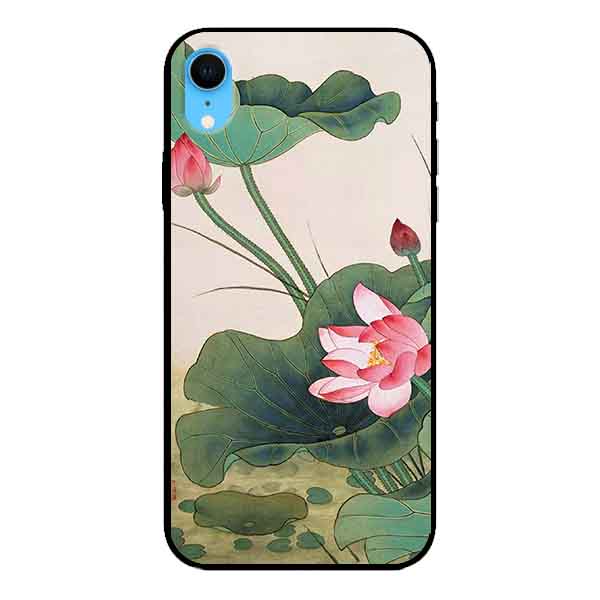 Ốp lưng in cho Iphone XR Mẫu Sen Vươn Lên